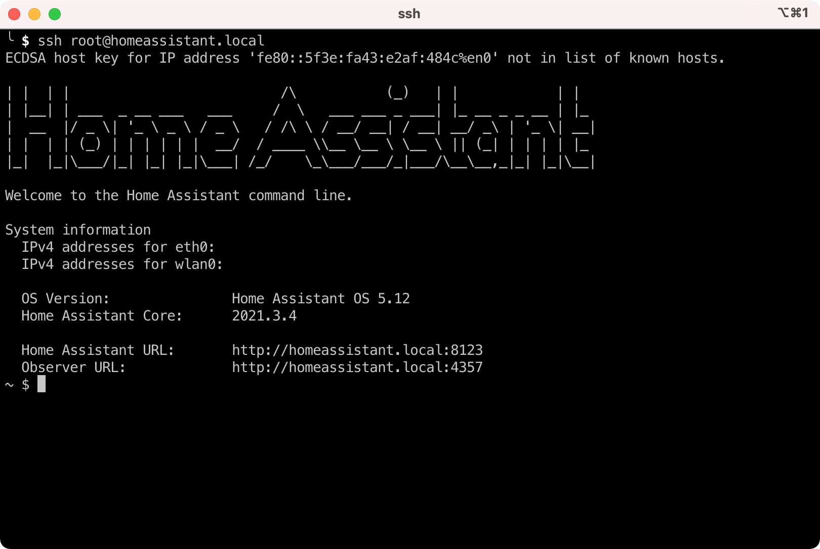 Home Automation - Enable SSH on Home Assistant - André Jacobs